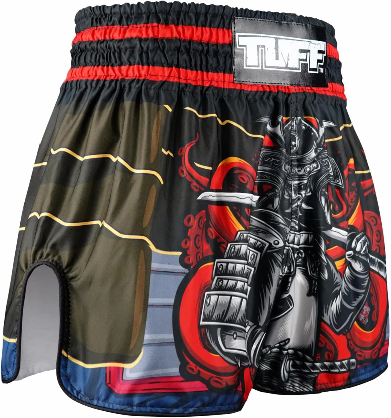 Tuff Sport Muay Thai Boxing Shorts Retro Styles Classic Slim Cut MMA Kickboxing Workout Set Clothing Training