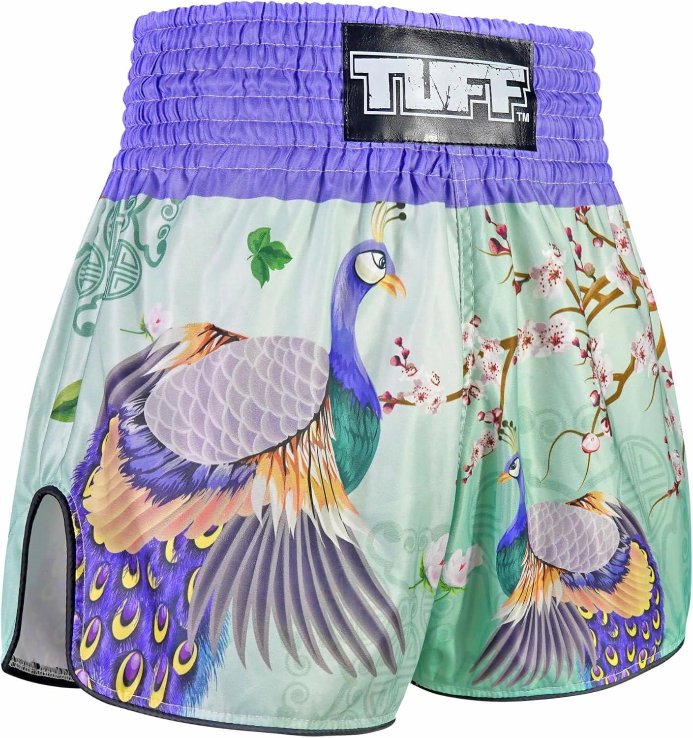 Tuff Sport Muay Thai Boxing Shorts, Retro Styles, Classic Slim Cut, MMA, Kickboxing, Workout Set