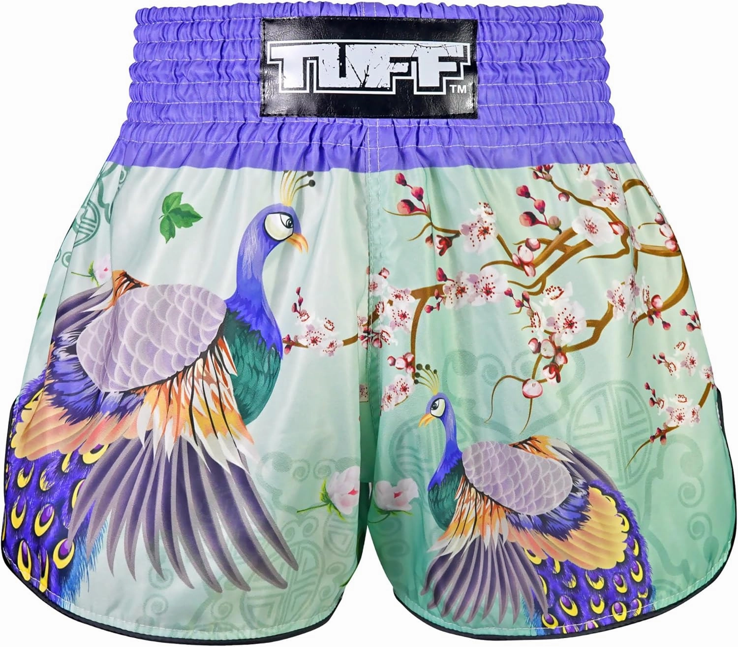 Tuff Sport Muay Thai Boxing Shorts, Retro Styles, Classic Slim Cut, MMA, Kickboxing, Workout Set