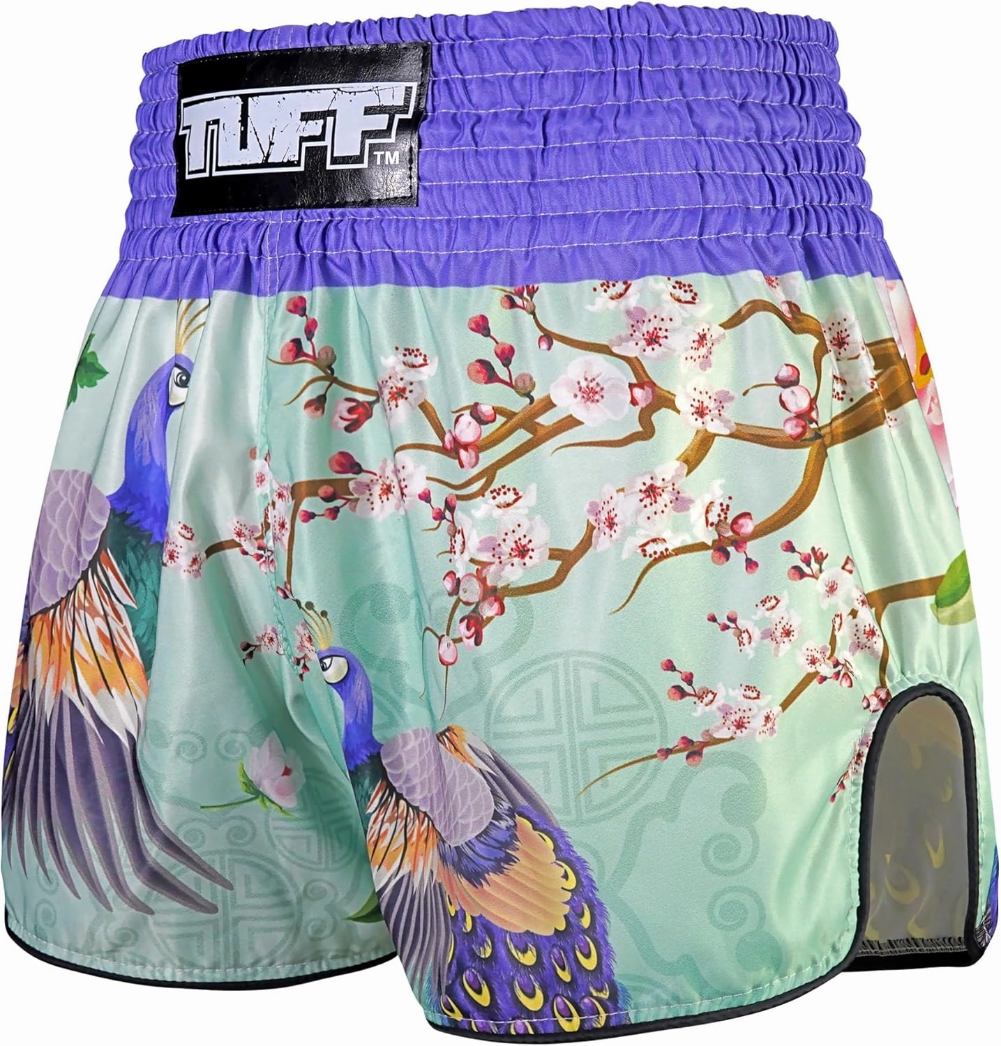 Tuff Sport Muay Thai Boxing Shorts, Retro Styles, Classic Slim Cut, MMA, Kickboxing, Workout Set