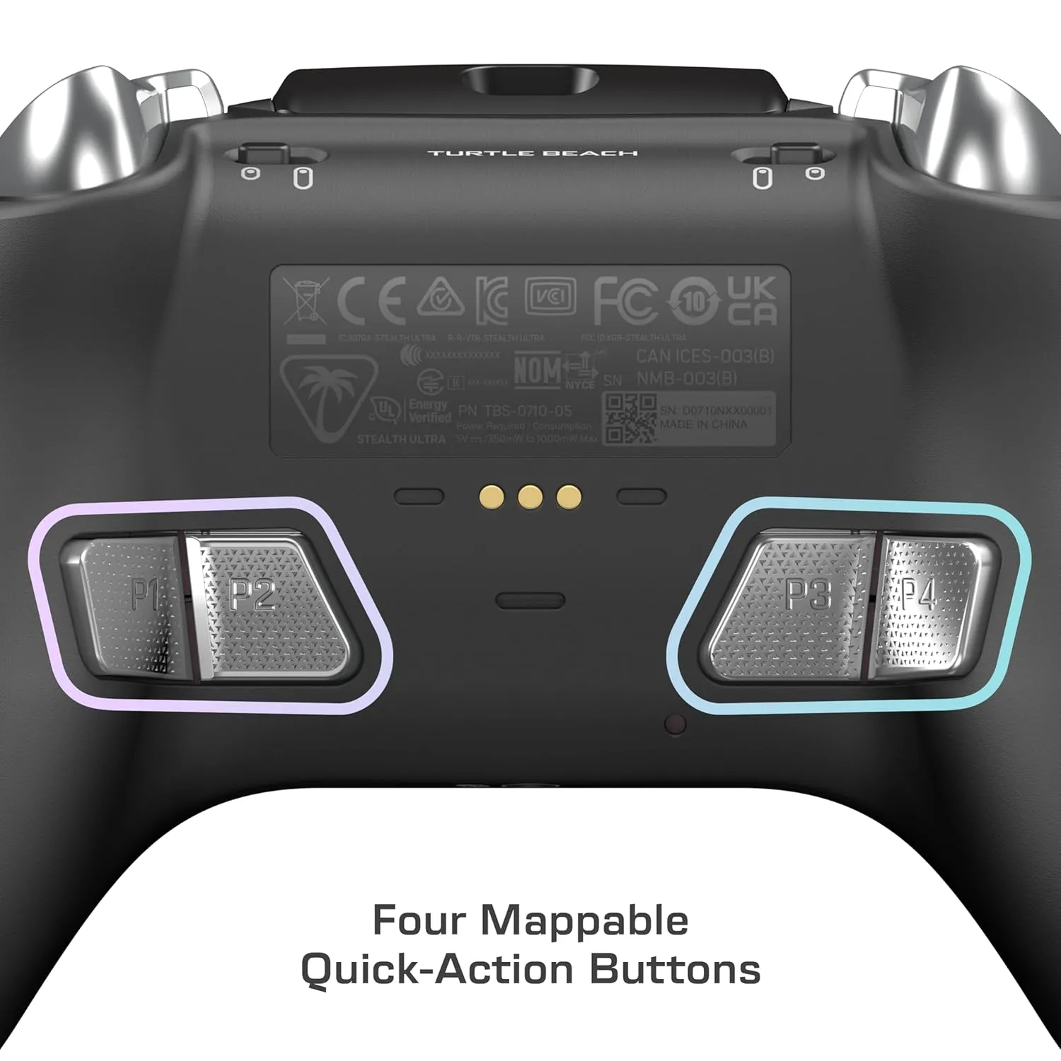 Turtle Beach Stealth Ultra High-Performance Wireless Gaming Controller Licensed for Xbox Series X|S, Xbox One, Windows PC & Android – LED Dashboard, Charge Dock, RGB Lighting, 30-Hr Battery, Bluetooth, Black