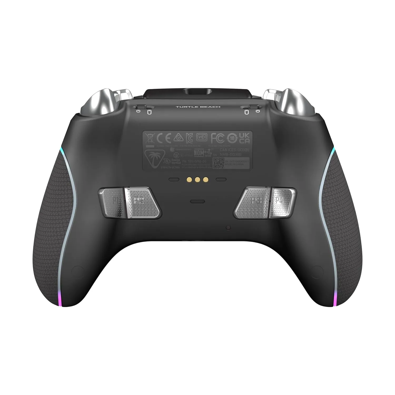 Turtle Beach Stealth Ultra High-Performance Wireless Gaming Controller Licensed for Xbox Series X|S, Xbox One, Windows PC & Android – LED Dashboard, Charge Dock, RGB Lighting, 30-Hr Battery, Bluetooth, Black