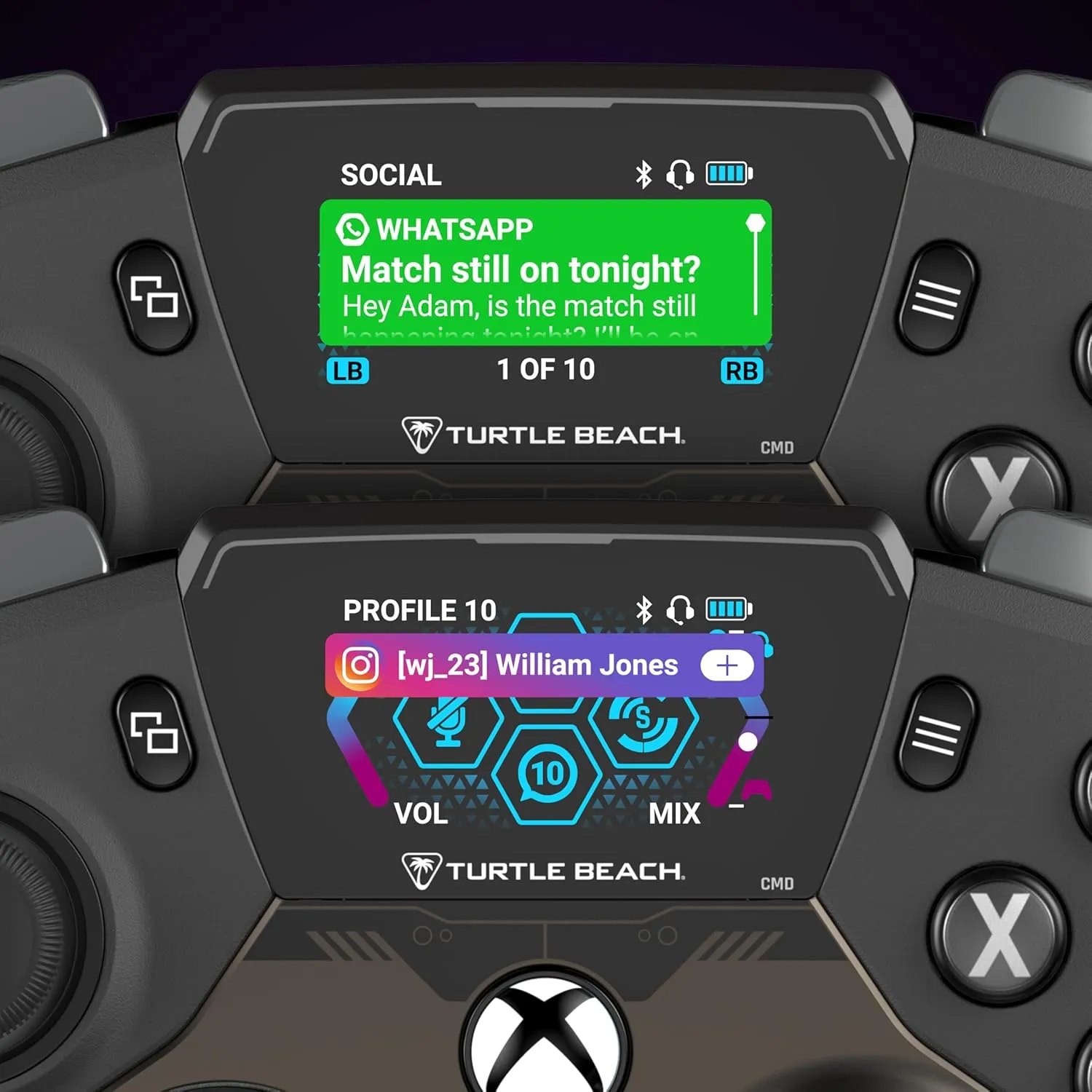 Turtle Beach Stealth Ultra High-Performance Wireless Gaming Controller Licensed for Xbox Series X|S, Xbox One, Windows PC & Android – LED Dashboard, Charge Dock, RGB Lighting, 30-Hr Battery, Bluetooth, Black