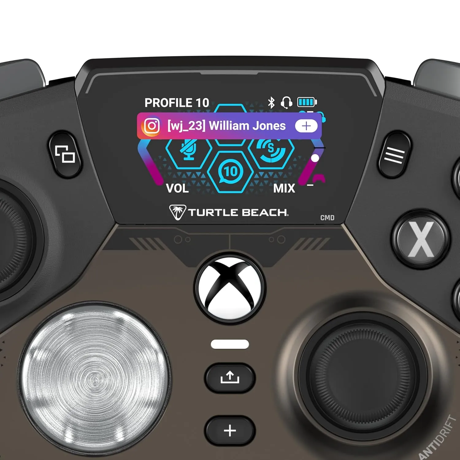Turtle Beach Stealth Ultra High-Performance Wireless Gaming Controller Licensed for Xbox Series X|S, Xbox One, Windows PC & Android – LED Dashboard, Charge Dock, RGB Lighting, 30-Hr Battery, Bluetooth, Black