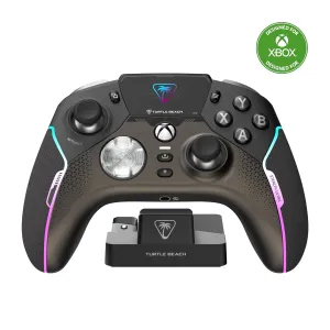 Turtle Beach Stealth Ultra High-Performance Wireless Gaming Controller Licensed for Xbox Series X|S, Xbox One, Windows PC & Android – LED Dashboard, Charge Dock, RGB Lighting, 30-Hr Battery, Bluetooth, Black