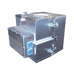 Two-zone vertical split tube furnaces,  1600C