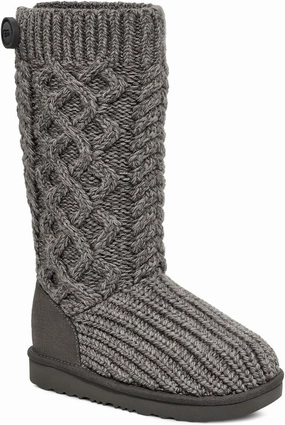 UGG Classic Cardi Cabled Knit K Girls Boot