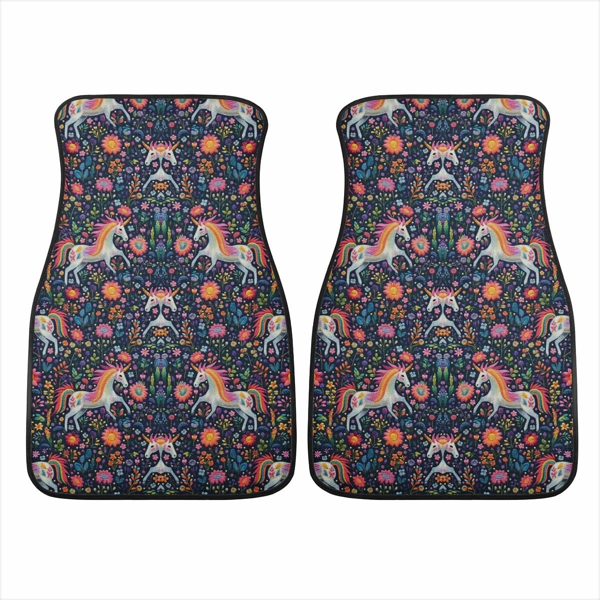 Unicorns Battle Car Floor Mats