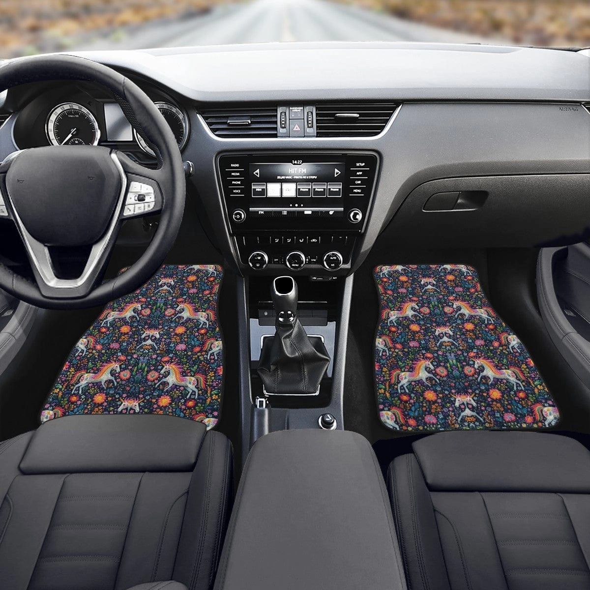 Unicorns Battle Car Floor Mats