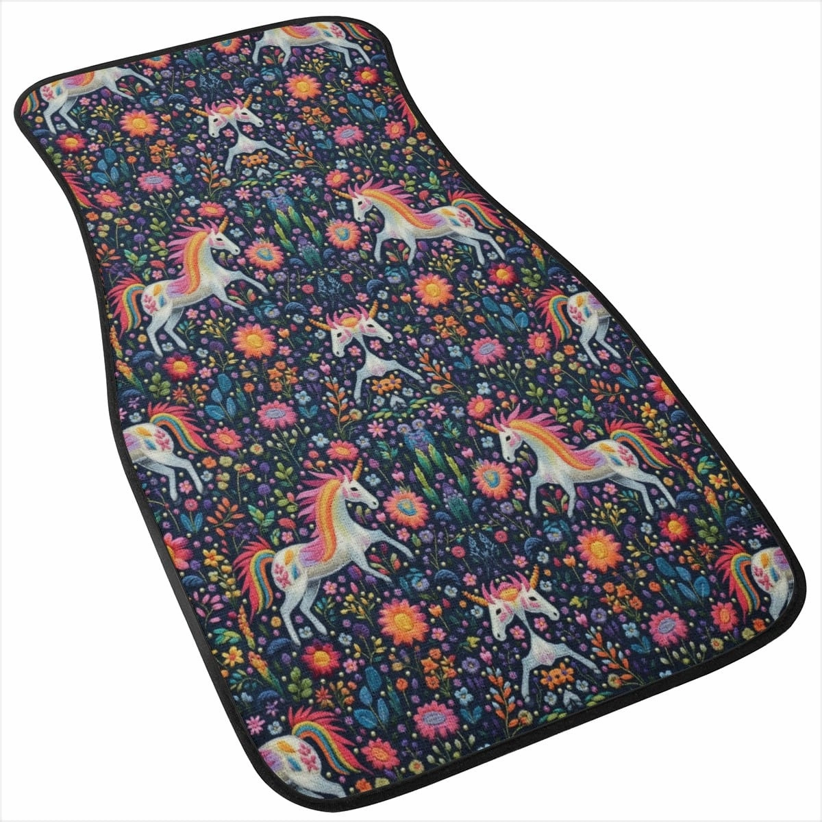 Unicorns Battle Car Floor Mats
