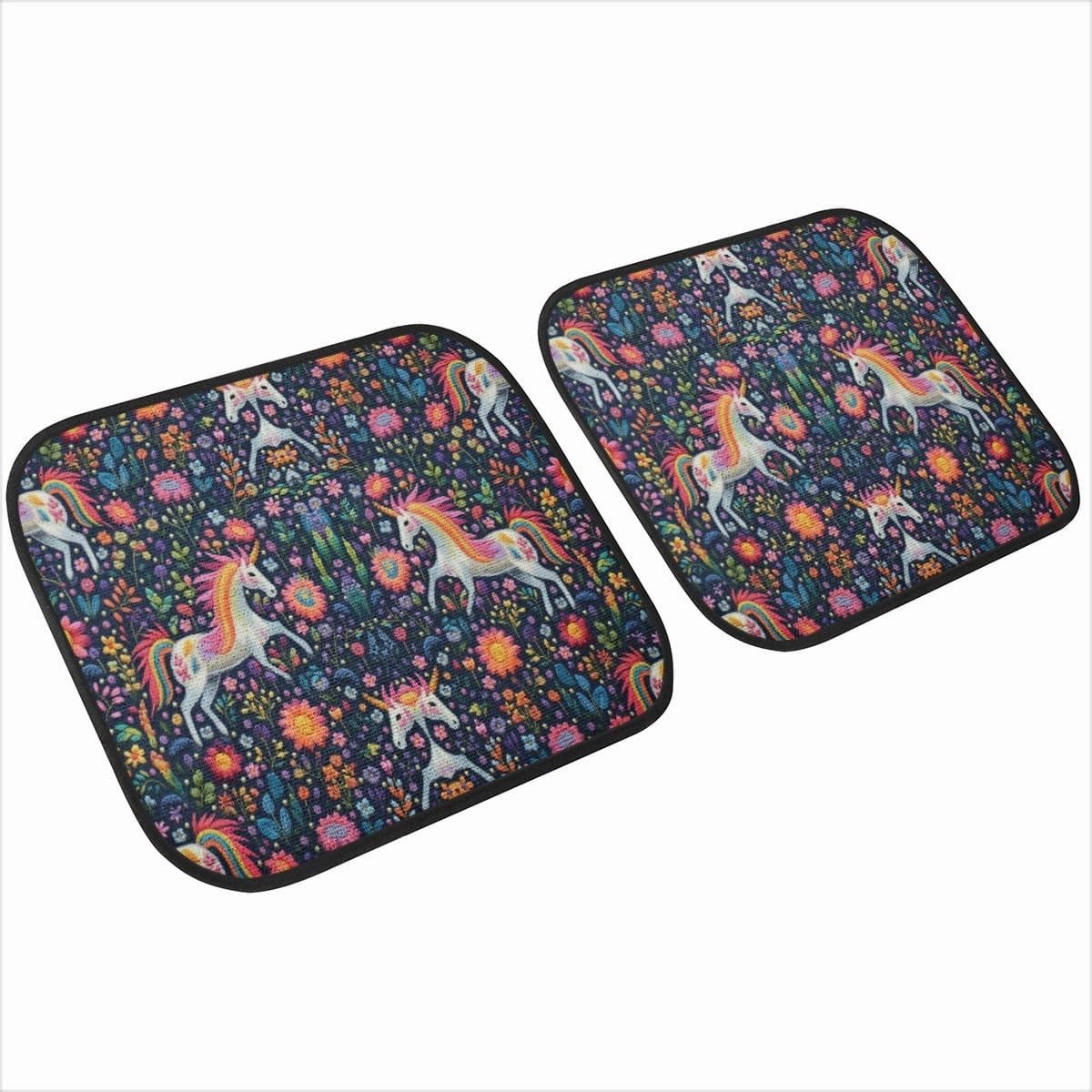 Unicorns Battle Car Floor Mats