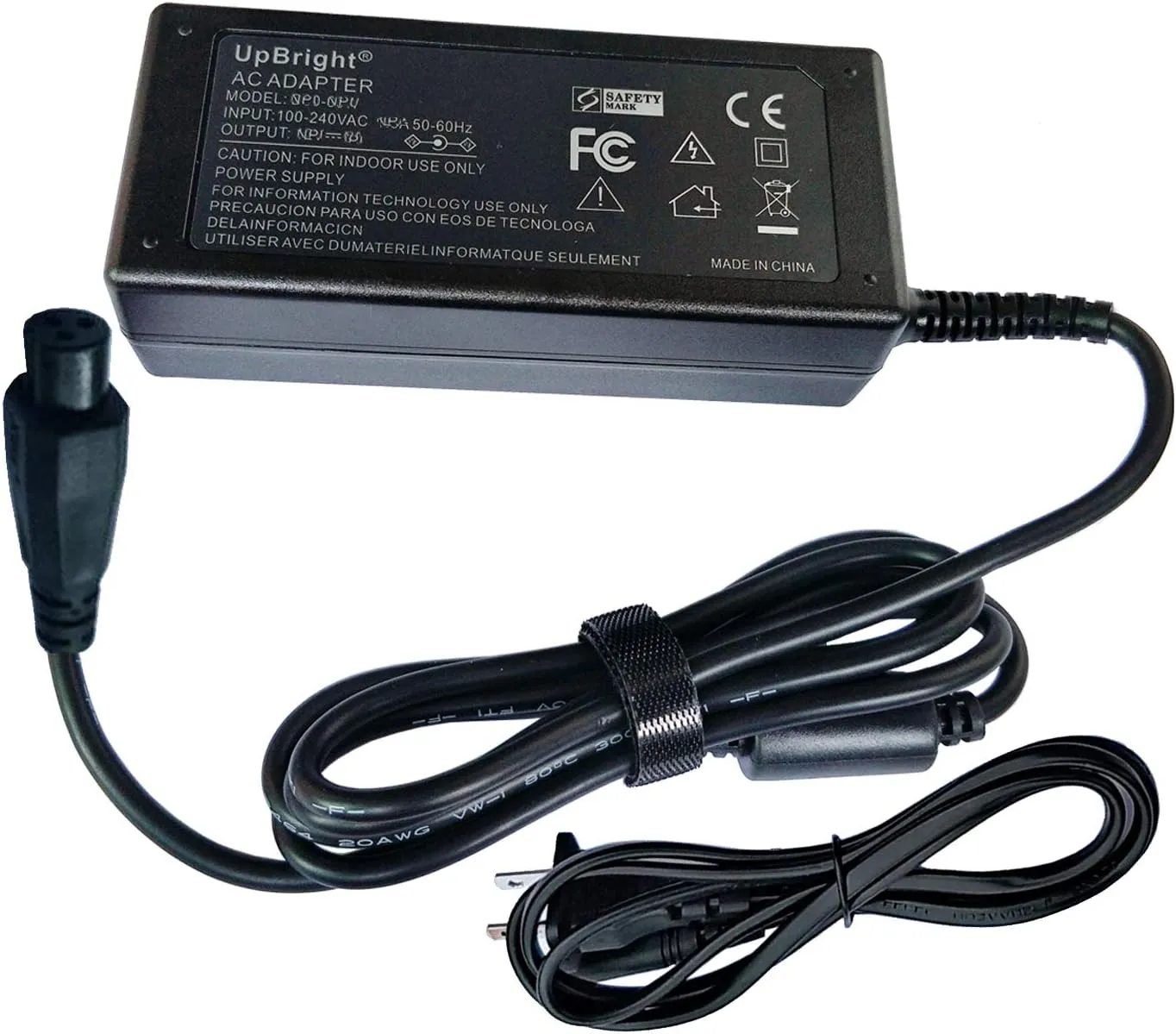 UpBright 29.4V AC/DC Adapter Compatible with Swagtron Swagboard T5 U Vibe T580 Hoverboard Smart Board 24V Electric Scooter Flypower PS65D294Y2000S FY-2942000 ABT ABT005297CUS 29.4Vdc Battery Charger