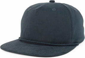 UPF 50  Water Repellent Classic Golf Ball Cap with Braided Rope