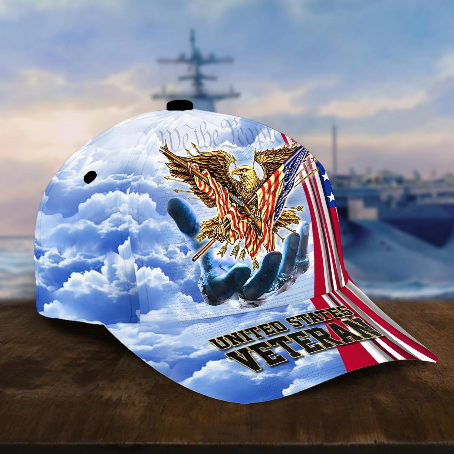 US Veteran Hat Patriotic Hats for Men Military Retired Hats Veterans Day Gift Ideas Military Ball Caps Gift for Veteran