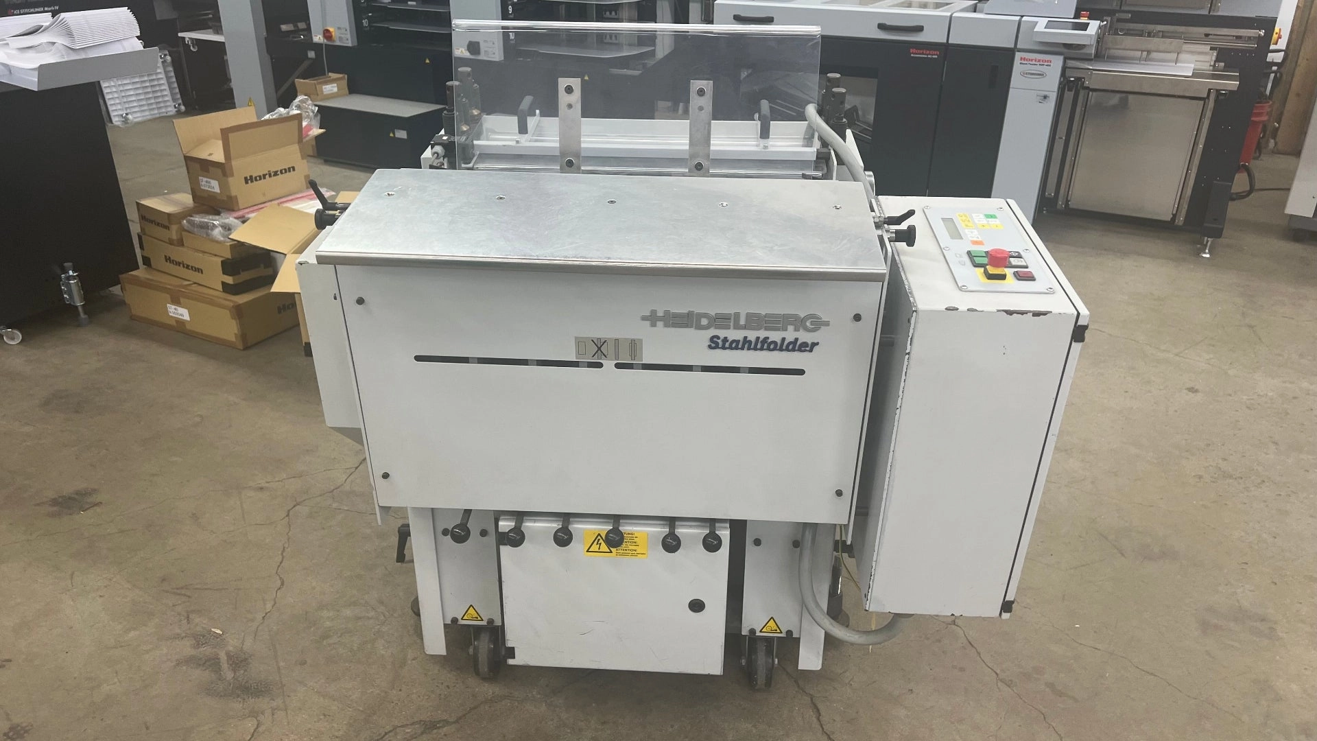 Used Heidelberg Stahlfolder VSA-66/M.D