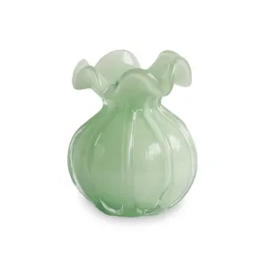 Vento Jade Medium Round Bud Vase