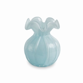 Vento Sky Medium Round Bud Vase