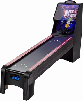 VEVOR Roll and Score Classic Arcade Game Table, Sky Ball Table Machine, LED Electronic Scorer & Track Lighting, Sound, Automatic Ball Return, Home Recreation Game Room