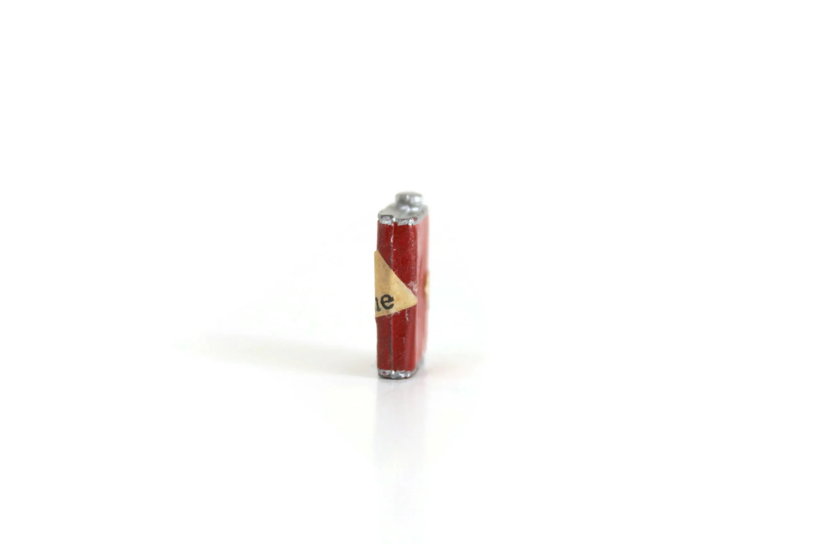 Vintage 1:12 Miniature Dollhouse Can of Turpentine