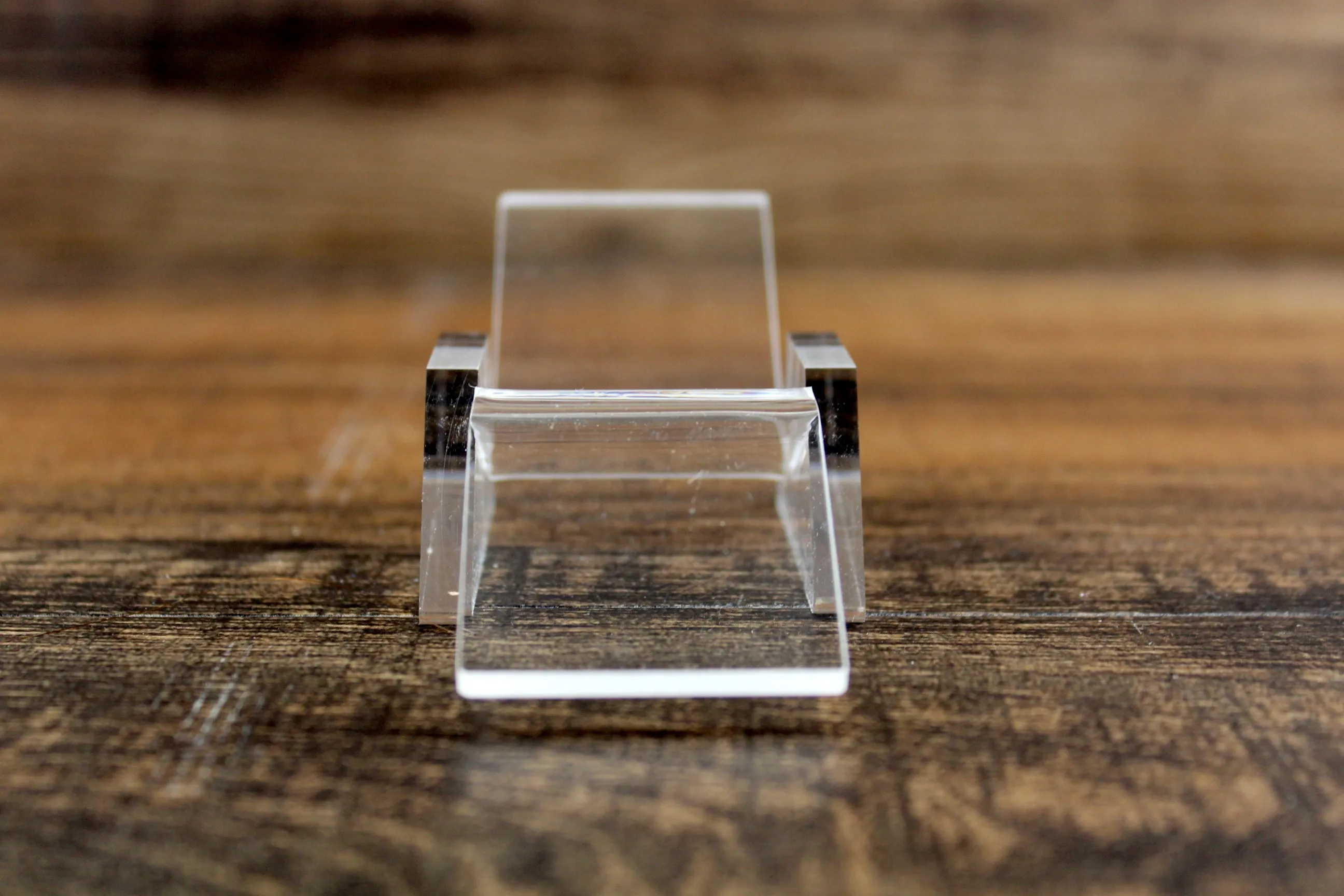 Vintage 1:12 Miniature Dollhouse Clear Acrylic Poolside Lounge Chair with Blue Striped Towel