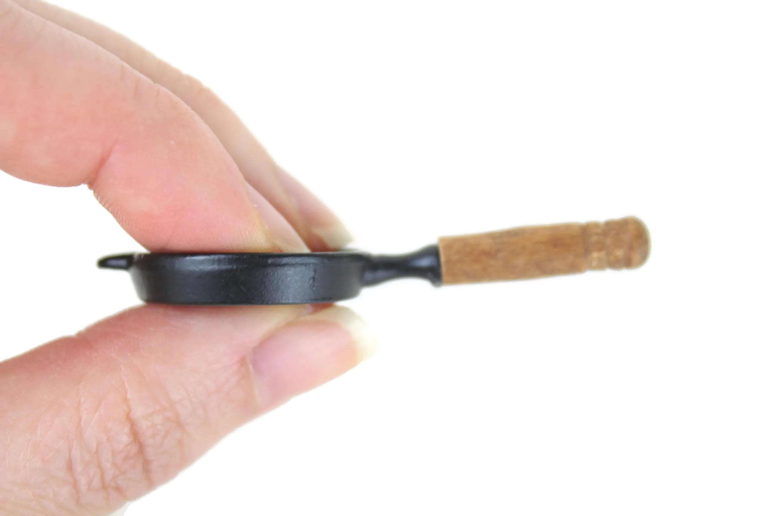 Vintage 1:12 Miniature Dollhouse Frying Pan
