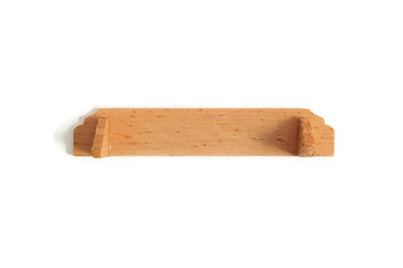 Vintage 1:12 Miniature Dollhouse Wooden Bracket Wall Shelf