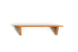 Vintage 1:12 Miniature Dollhouse Wooden Bracket Wall Shelf