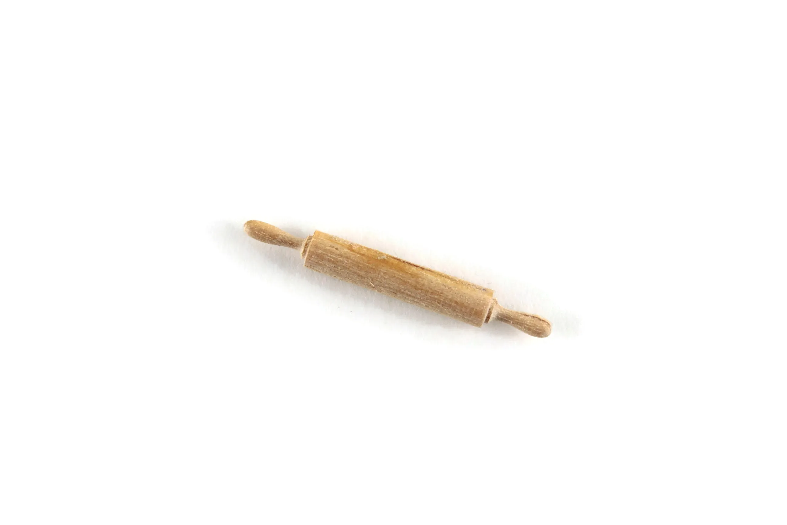 Vintage 1:12 Miniature Dollhouse Wooden Rolling Pin