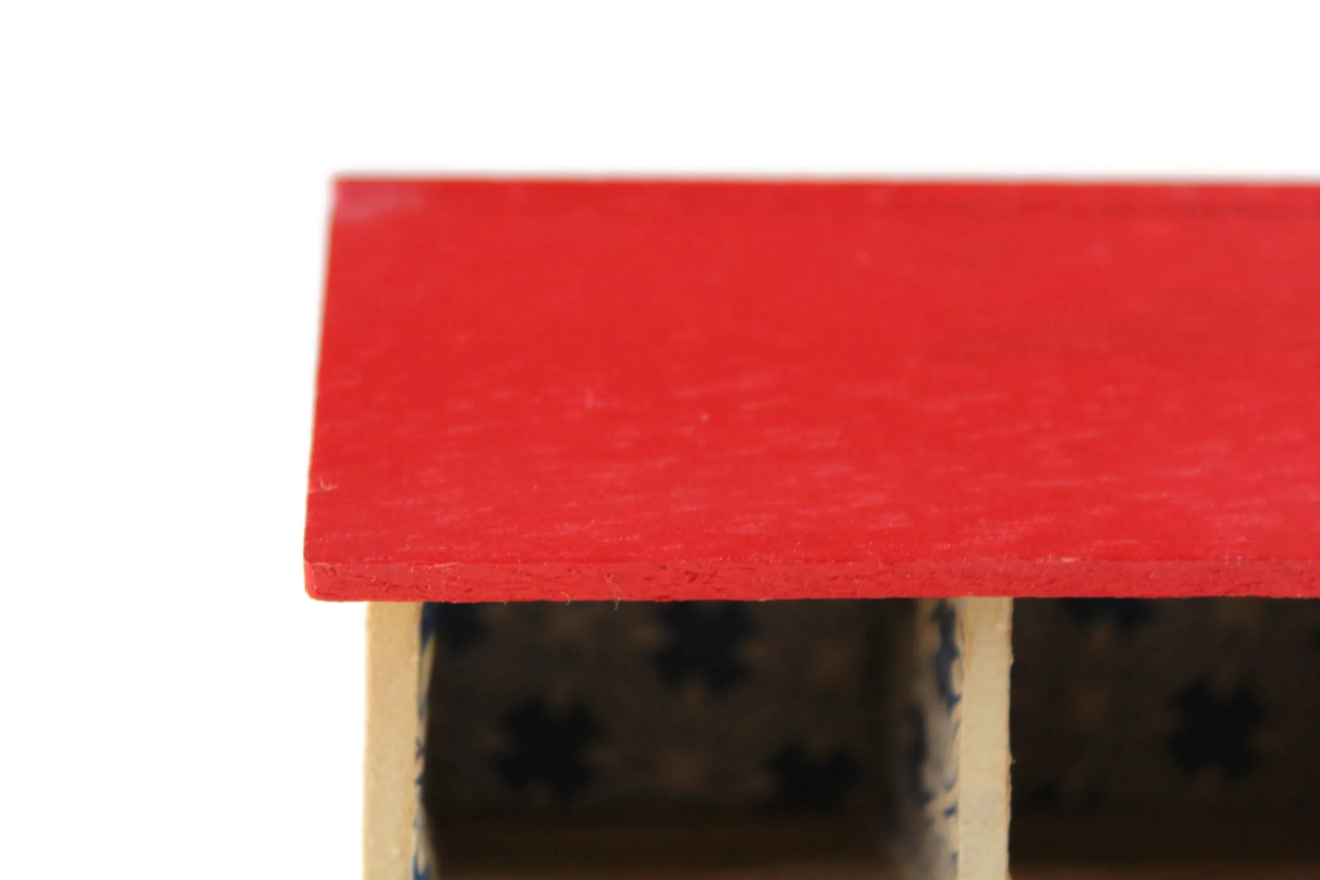 Vintage 1:12 or 1:144 Miniature Dollhouse Wooden Toy Dollhouse or Playhouse