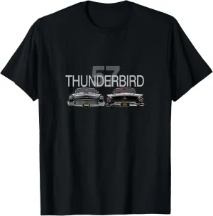 VINTAGE 1956 THUNDERBIRD, CLASSIC AMERICAN SPORTS CAR, 1950s T-Shirt