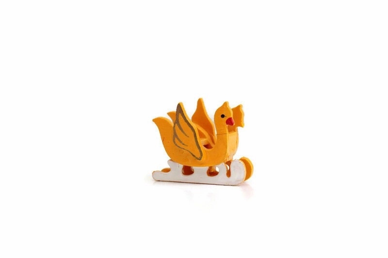Vintage 1:12 Miniature Dollhouse Bird Plant Stand or Child's Bird Chair
