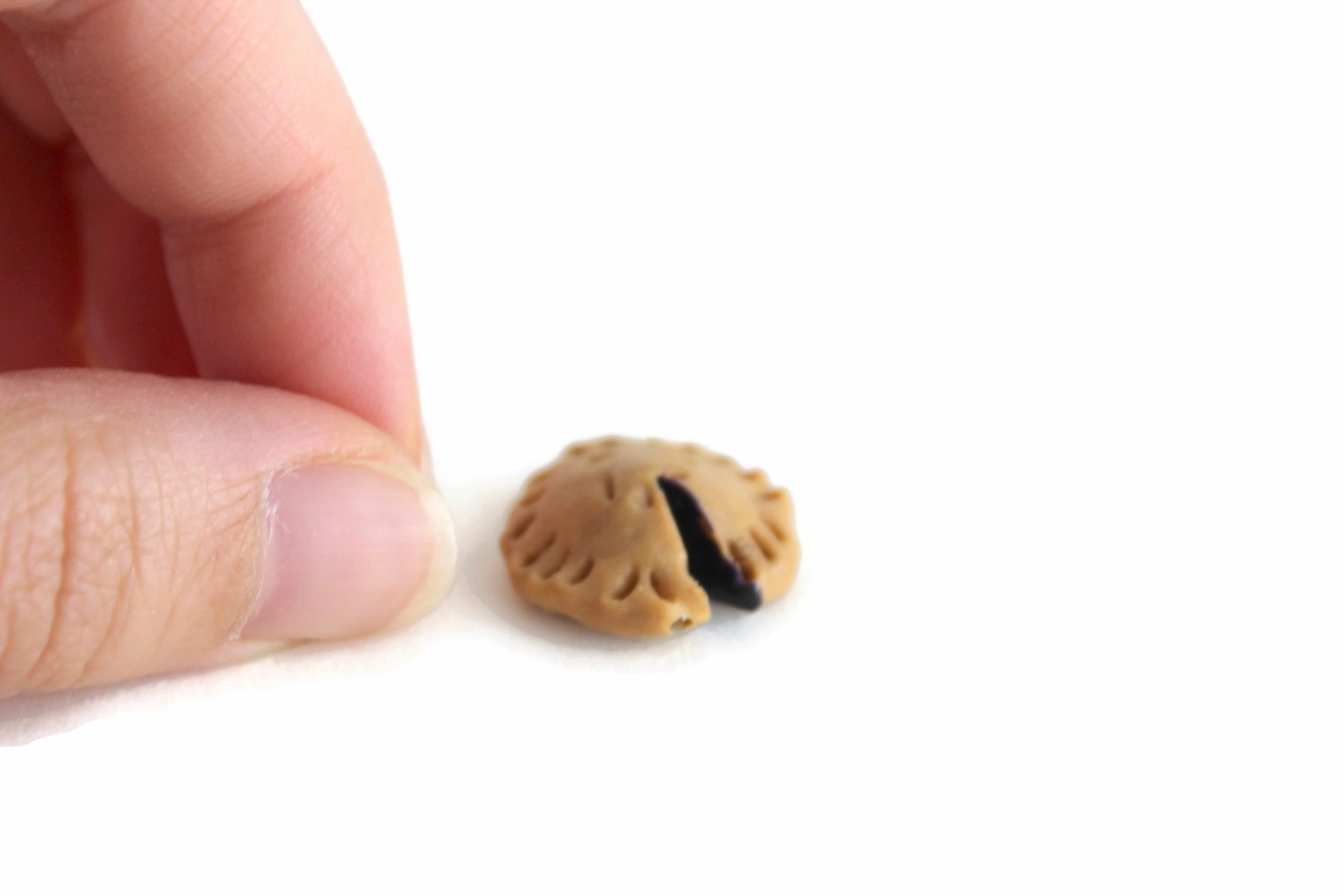 Vintage 1:12 Miniature Dollhouse Blueberry Pie