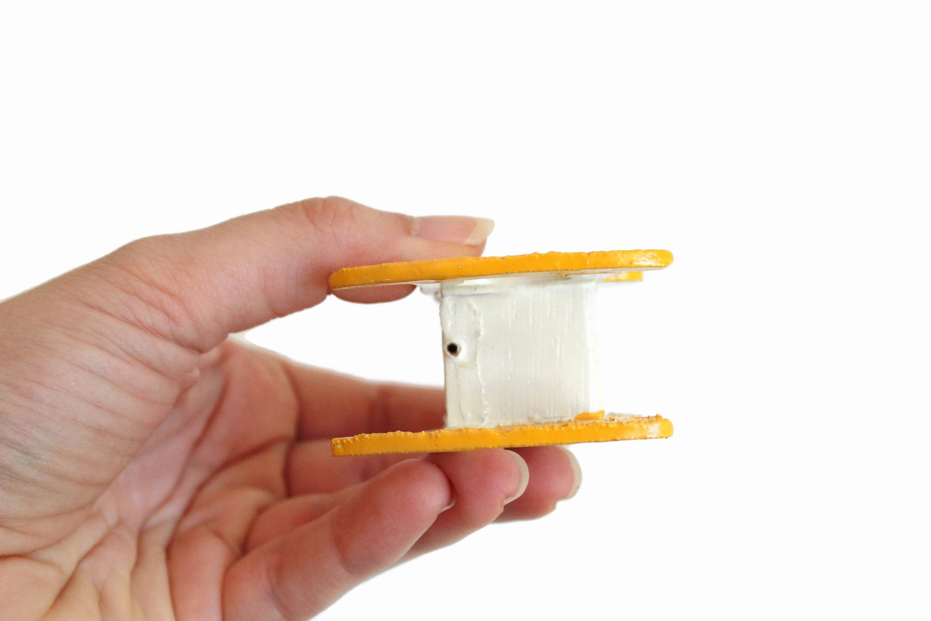 Vintage 1:12 Miniature Dollhouse Cat-Shaped Child's Rocking Chair