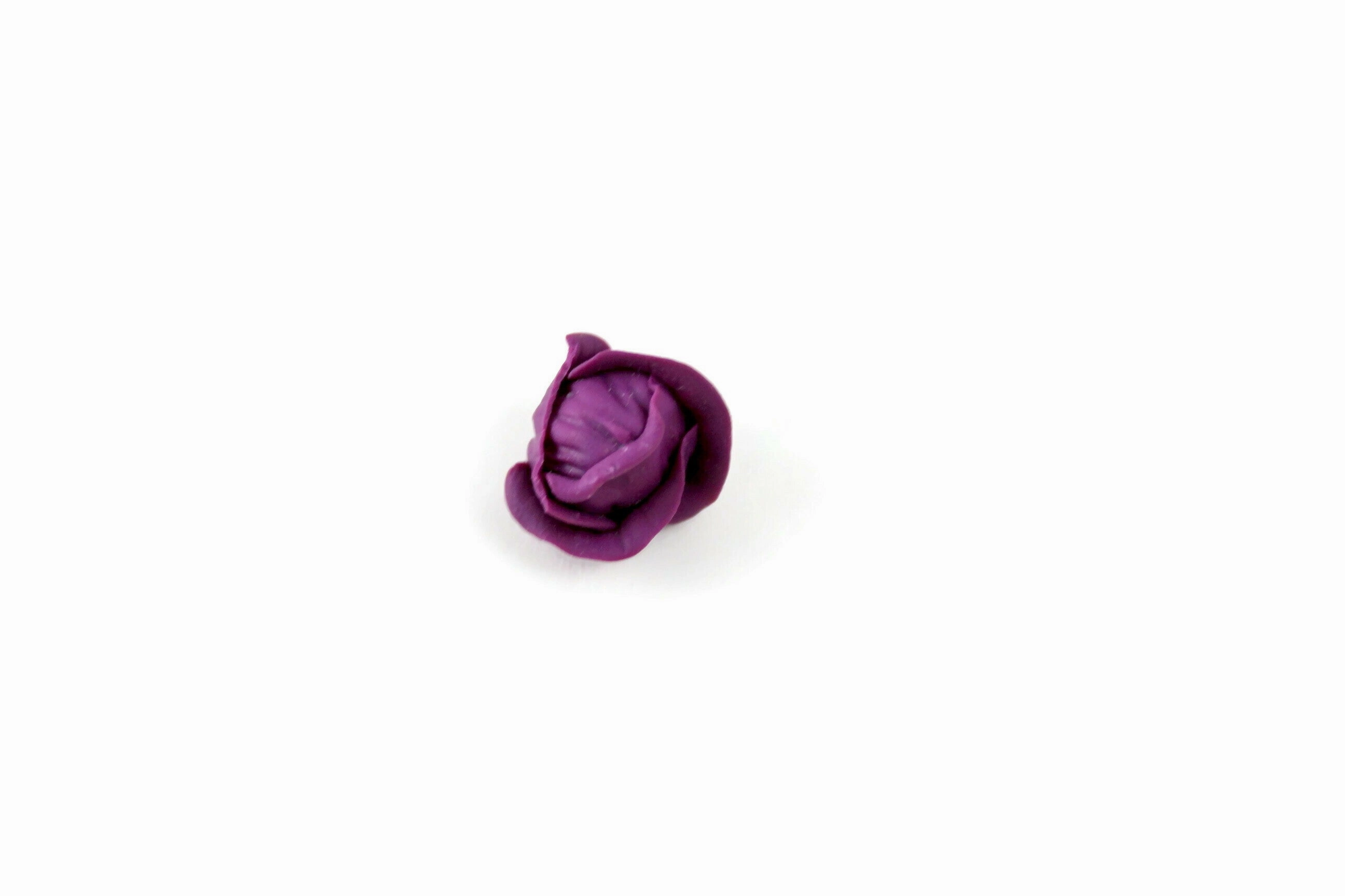 Vintage 1:12 Miniature Dollhouse Head of Purple Cabbage