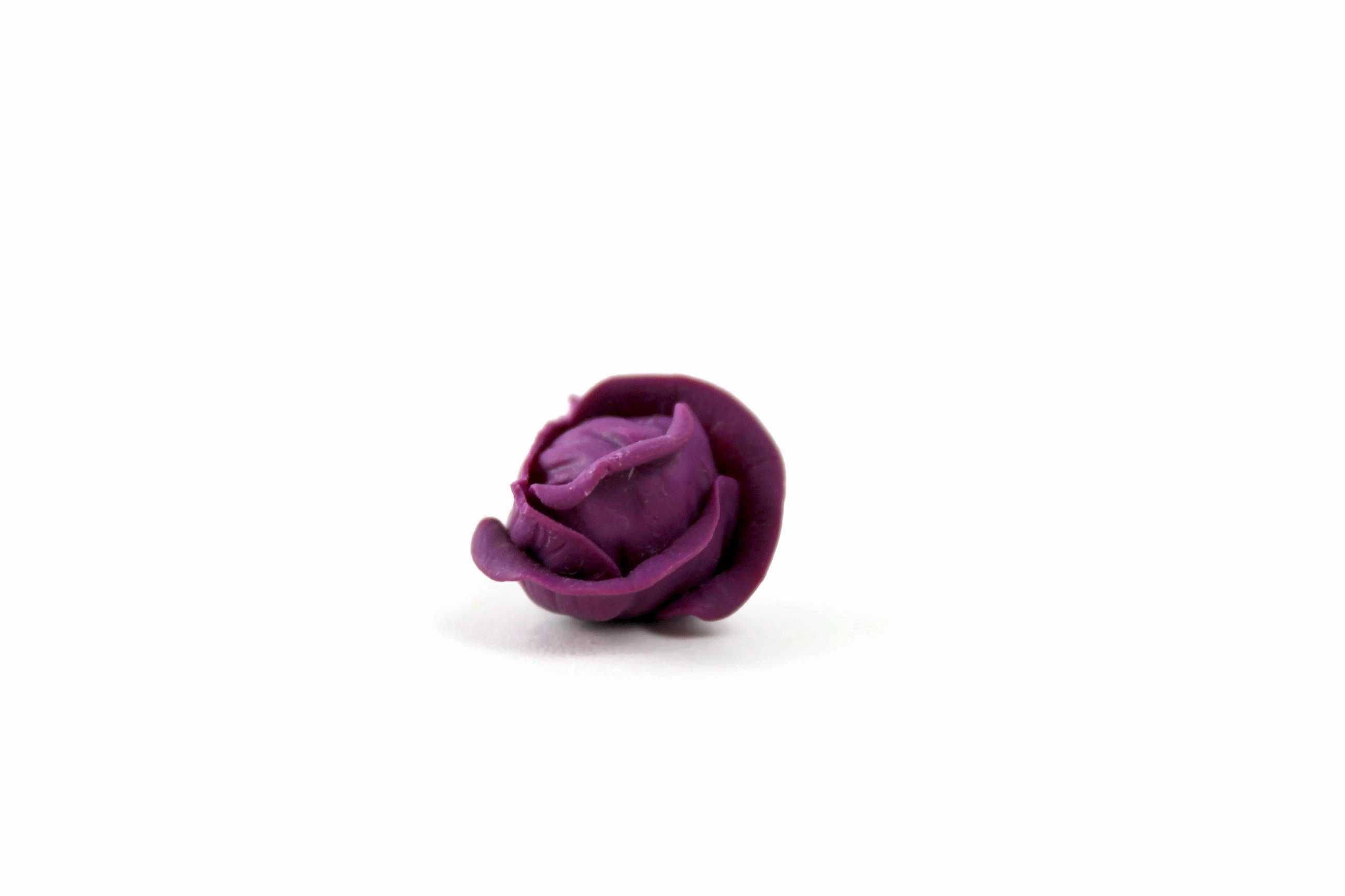 Vintage 1:12 Miniature Dollhouse Head of Purple Cabbage