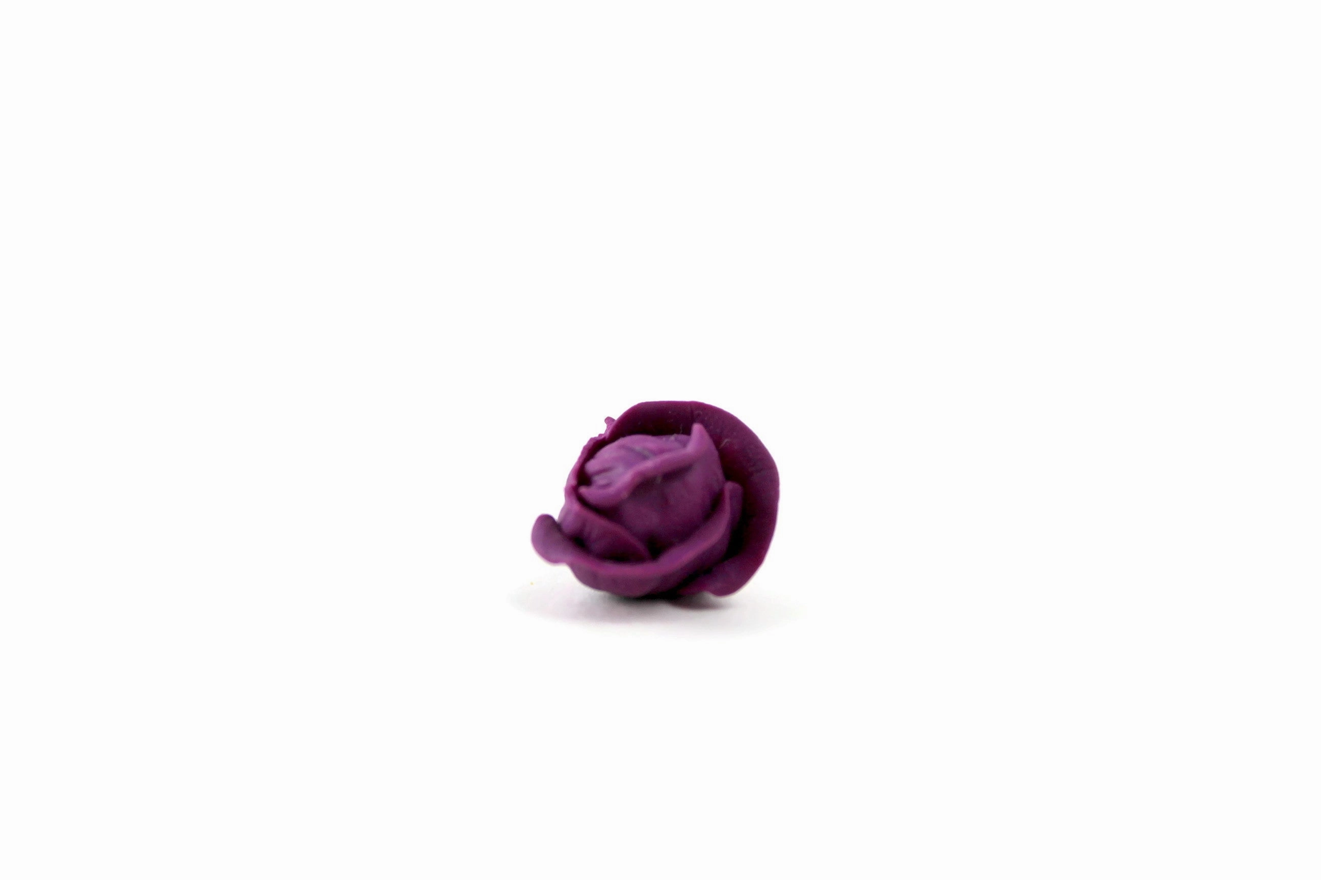 Vintage 1:12 Miniature Dollhouse Head of Purple Cabbage