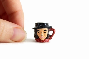 Vintage 1:12 Miniature Dollhouse Rare Collectible Toby Mug