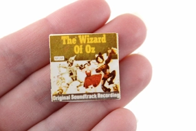 Vintage 1:12 Miniature Dollhouse The Wizard of Oz Soundtrack LP Record Album