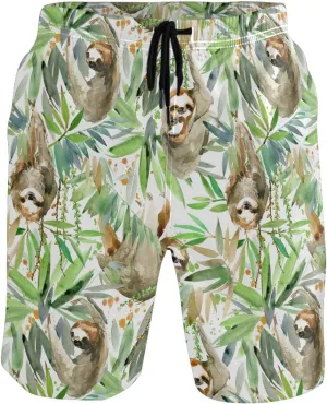 visesunny Cool Mens Novelty Swim Trunks Quick Dry Summer Board Beach Shorts with Mesh Lining and Pockets