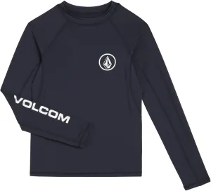 Volcom Boys Swim Shirt - UPF 50  Long Sleeve Rash Guard for Boys - Quick Dry Kids Swimwear Sun Protection Swim Shirts