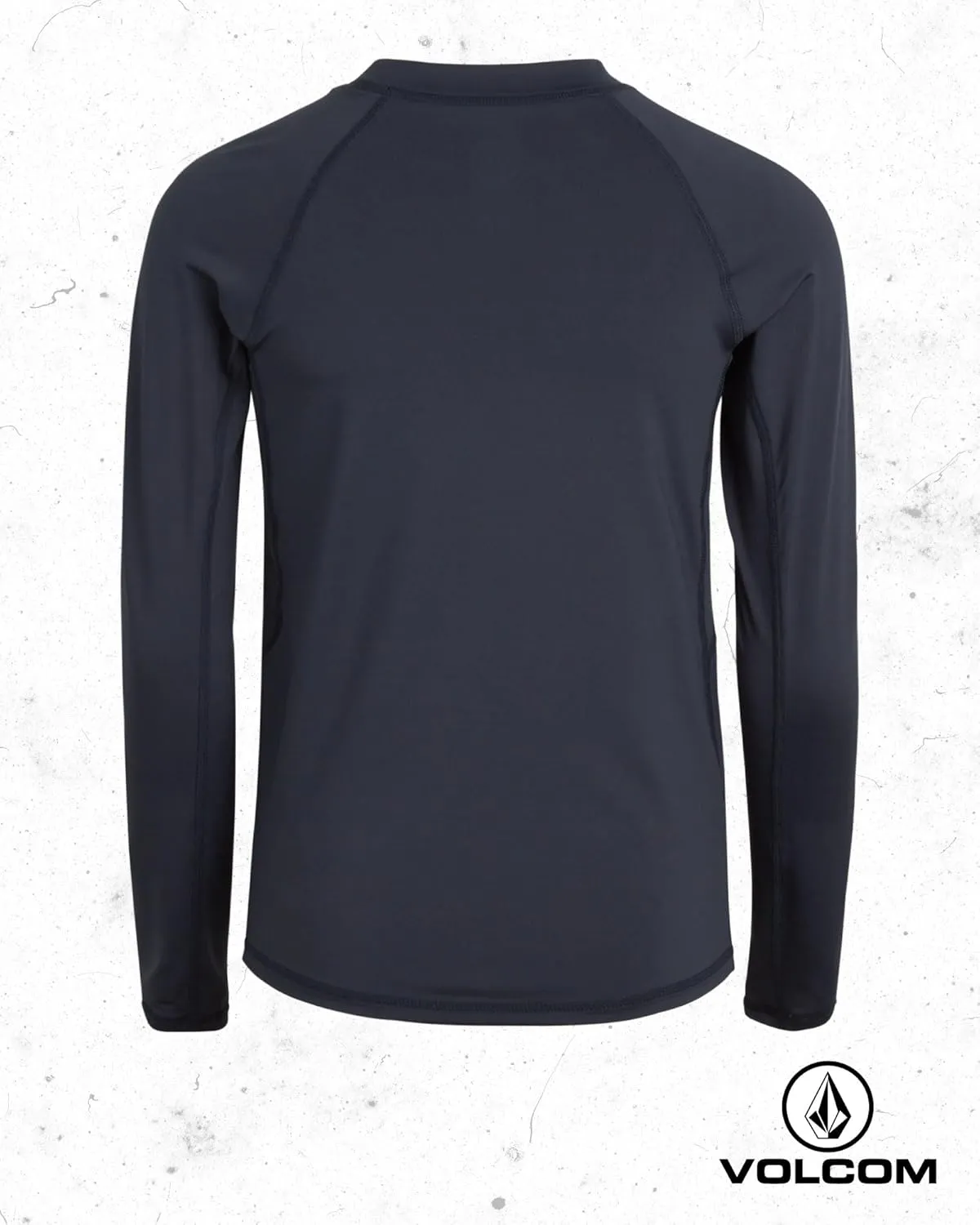 Volcom Boys Swim Shirt - UPF 50  Long Sleeve Rash Guard for Boys - Quick Dry Kids Swimwear Sun Protection Swim Shirts