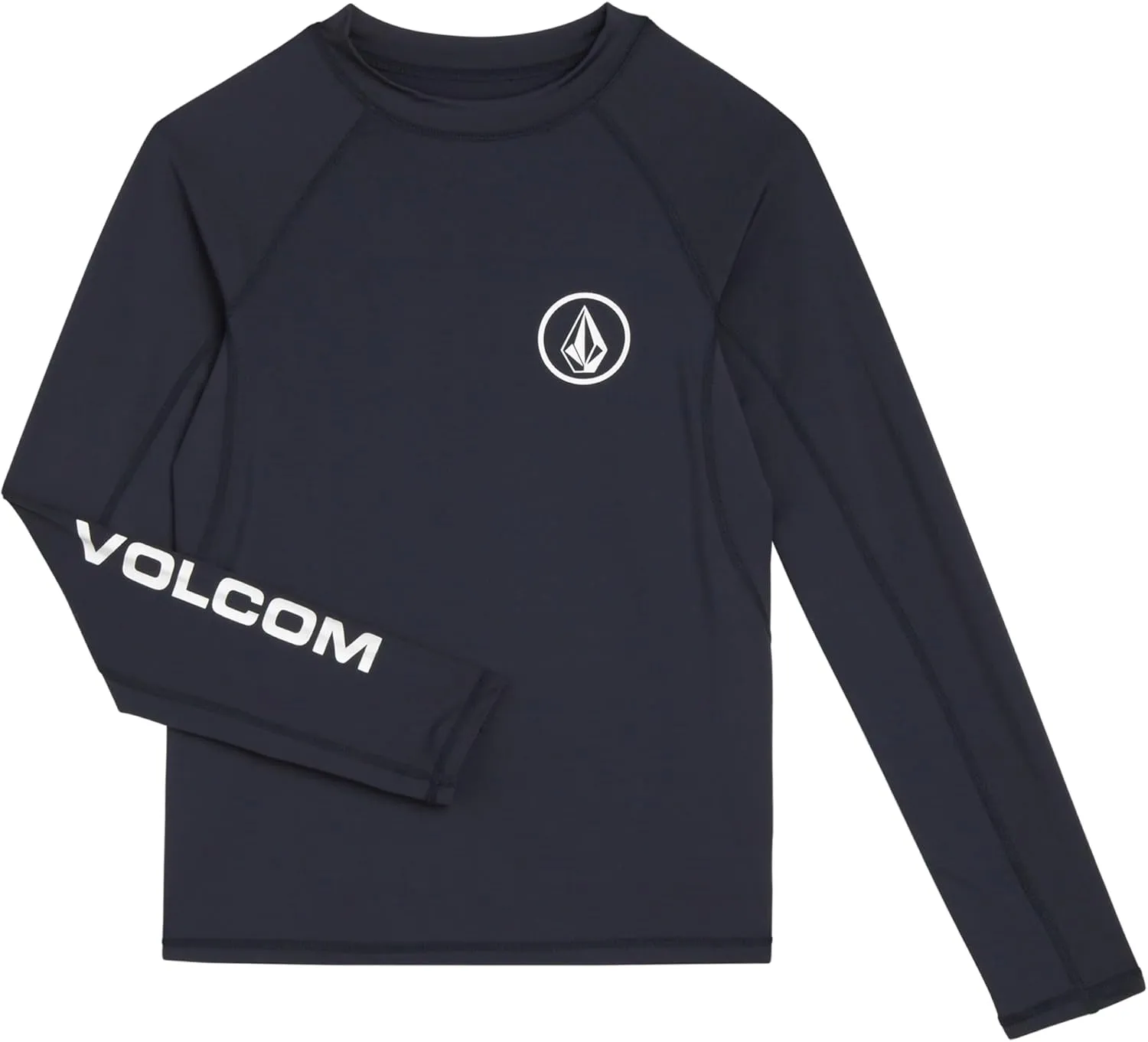 Volcom Boys Swim Shirt - UPF 50  Long Sleeve Rash Guard for Boys - Quick Dry Kids Swimwear Sun Protection Swim Shirts