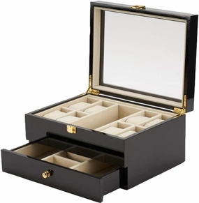 Watch Display Box Men's Drawer Chest Solid Wood Watch Box Storage Box Bracelet Pillowcase Birthday Gift Party Gift