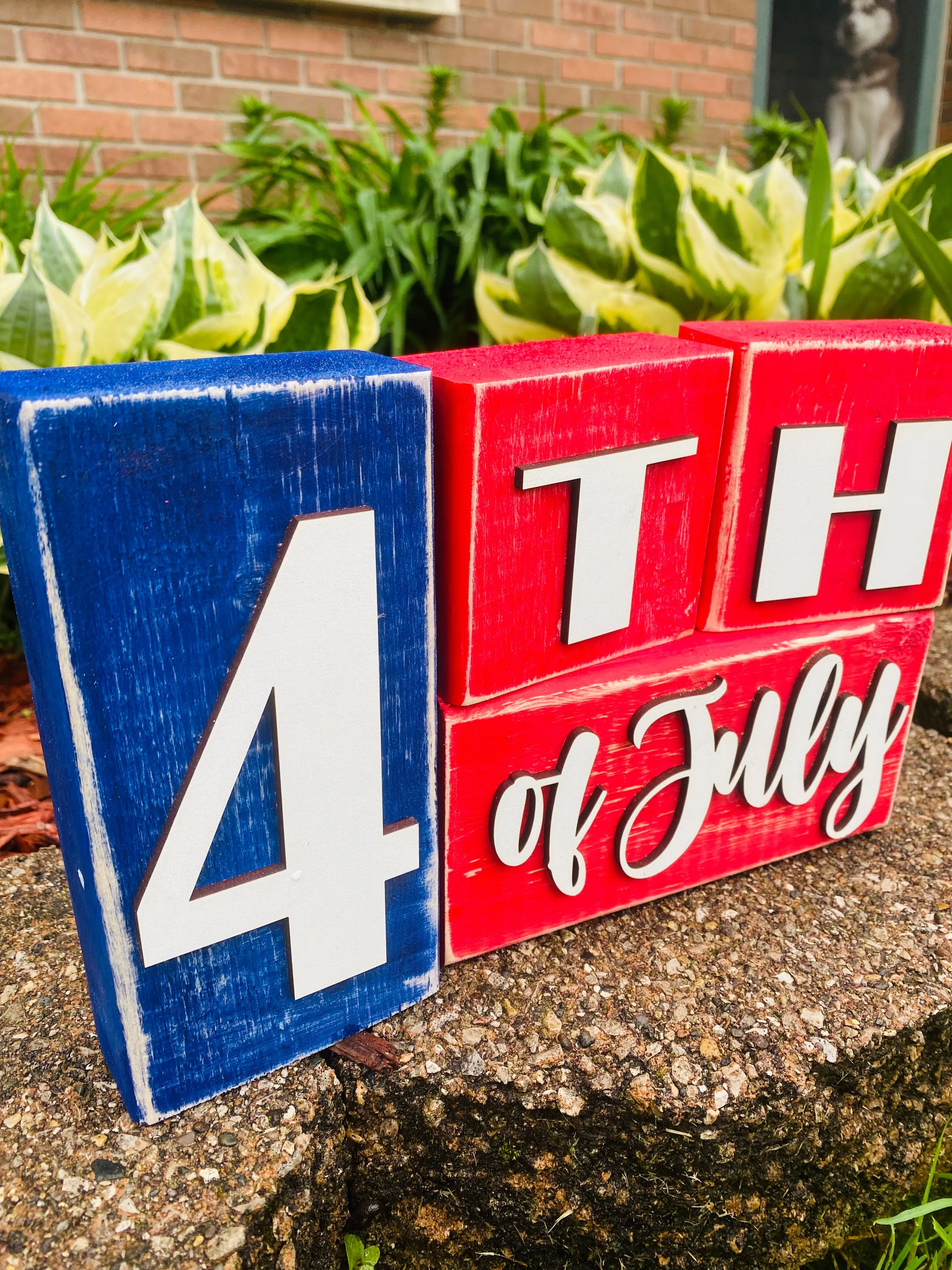 Wholesale 4th of July blocks