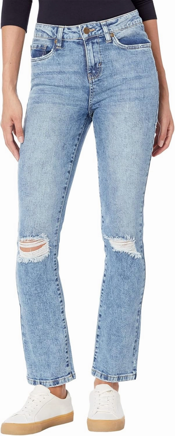 William Rast High-Rise Slim Straight