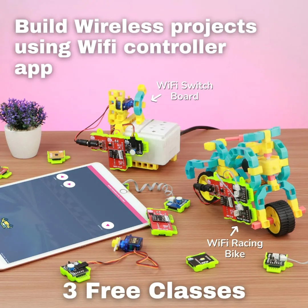 WitBlox IOT Robotic Science Kit 101  projects 137 Parts