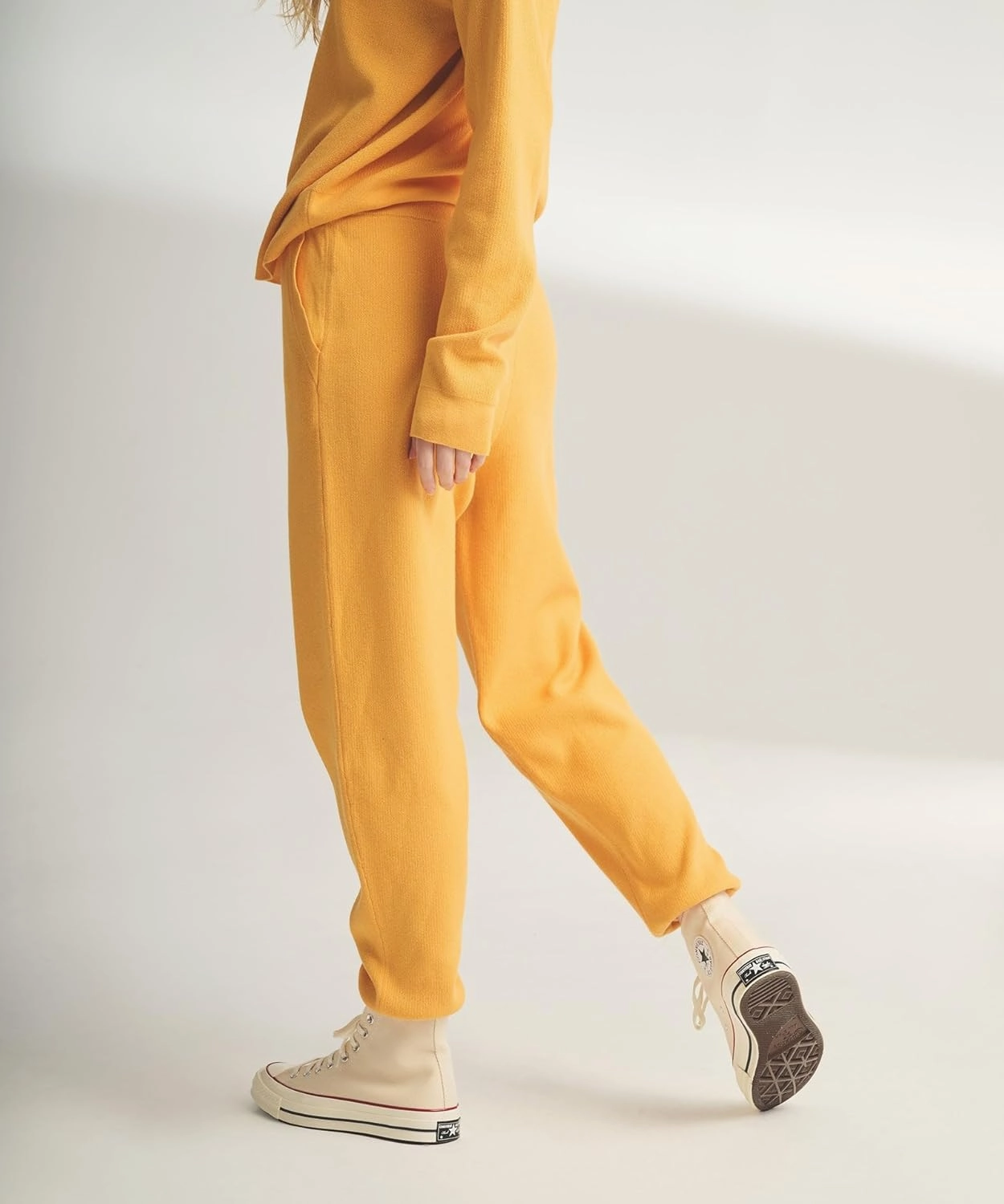 Women's Cafe Cotton Cashmere Cropped Jogger