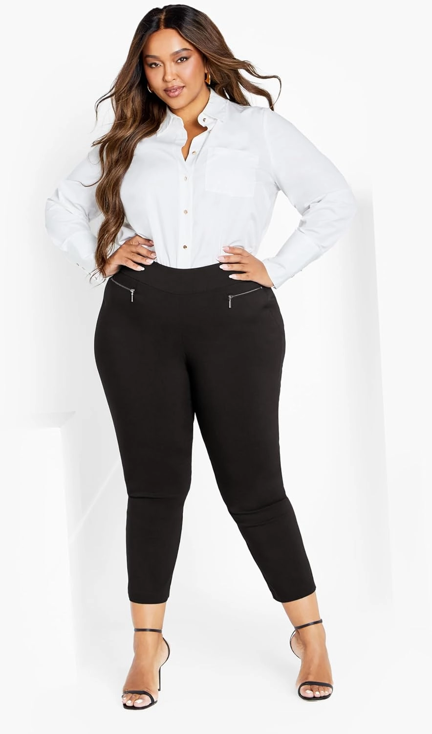 Women's Super Stretch Zip Pant Classic Navy