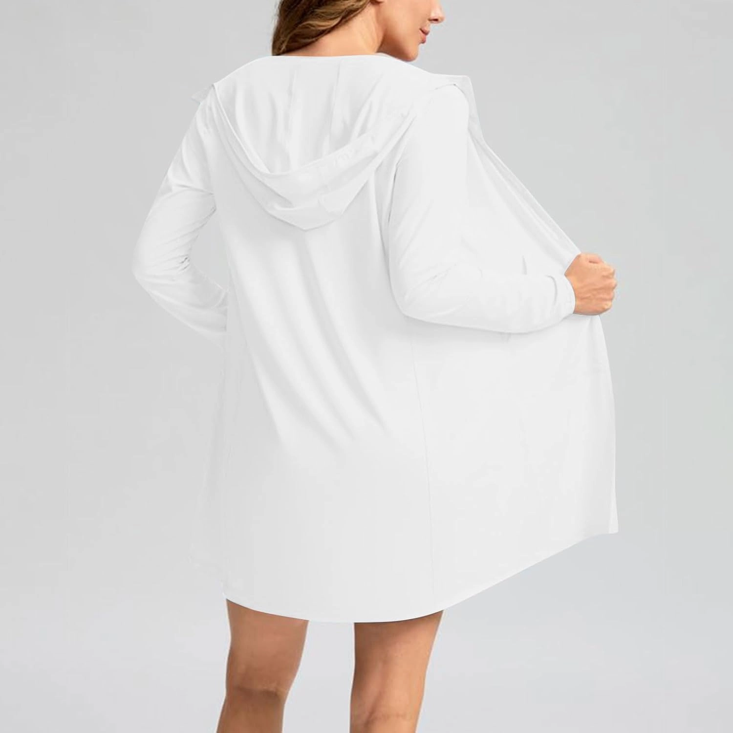 Women's UPF 50  Sun Protection Shirts SPF Jacket UV Cooling Hoodie Long Sleeve Summer Clothing for Outdoor Hiking