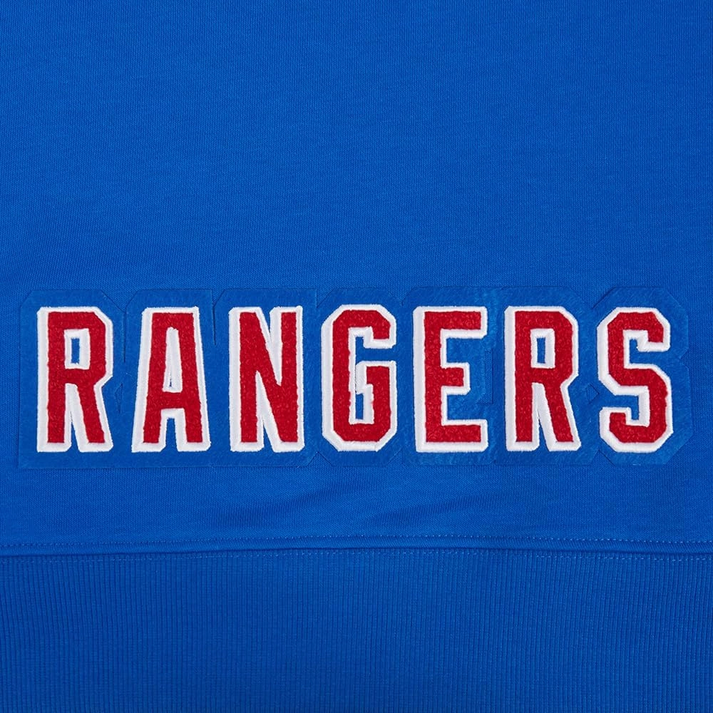 Womens NHL Classic Chenille Cropped Pullover Hoodie